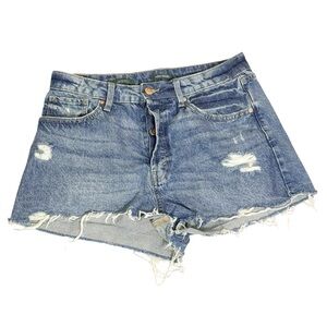 Wild Fable High Rise Button Fly Denim Shorts size 10
